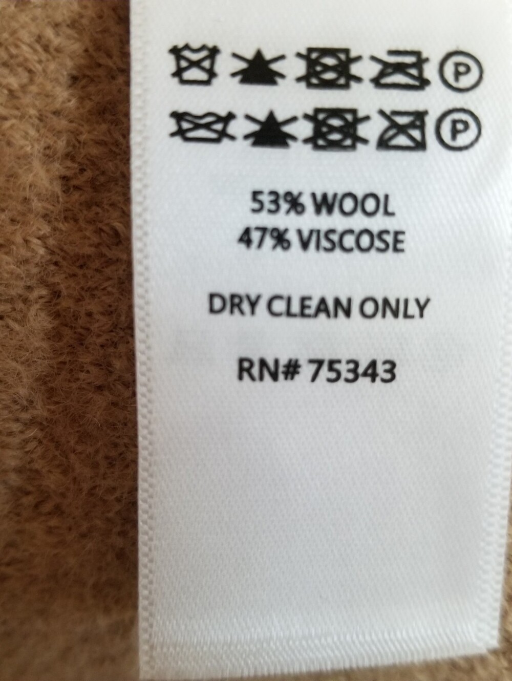 Rachel Zoe Wool Blend Coat Size Small - Picture 7 of 7
